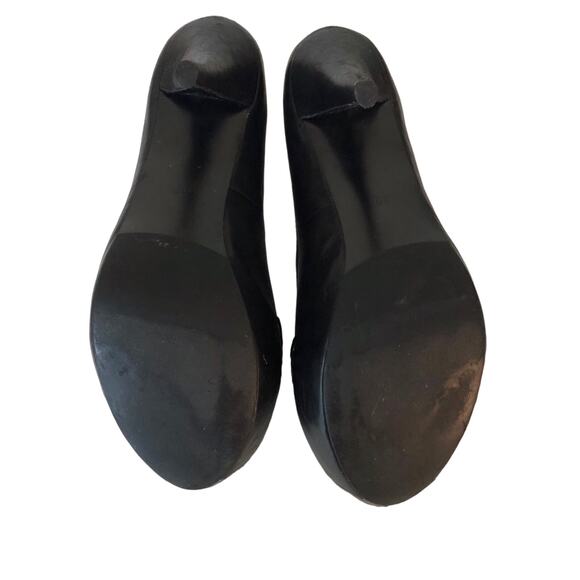 Zara Black Peep Toe Pumps Size EUR 39 / US 9 - Picture 8 of 8